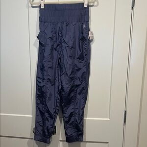 Free People Lightweight Blue Joggers NWT Size S